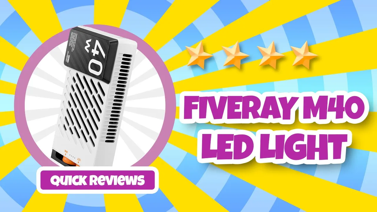 FIVERAY LED Light Review thumbnail