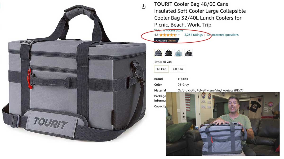 Tourit Cooler bag review thumb