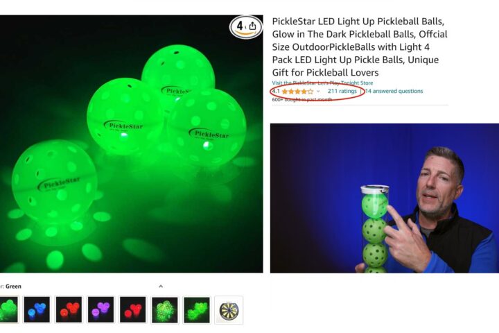 PickleStar LED Pickleballs