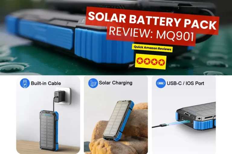 MQ901 Solar Battery Pack